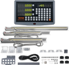 VEVOR Digital Readout 16 inch & 18 inch & 38 inch Linear Scale 3 Axis DRO Display Kit Multifunctional Crystal-Clear Display Precision 5μm Read Head