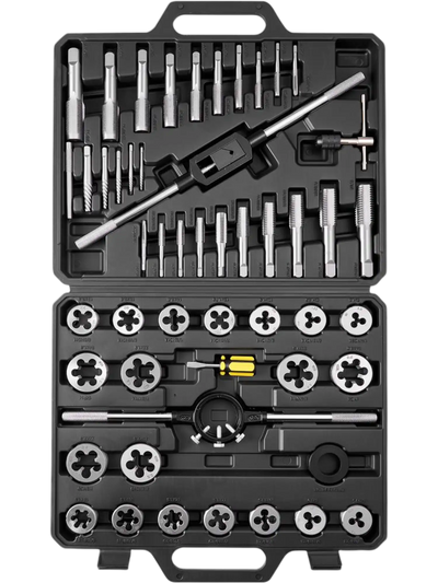 Vevor Tap and Die Set 51-Piece SAE Threading Kit New