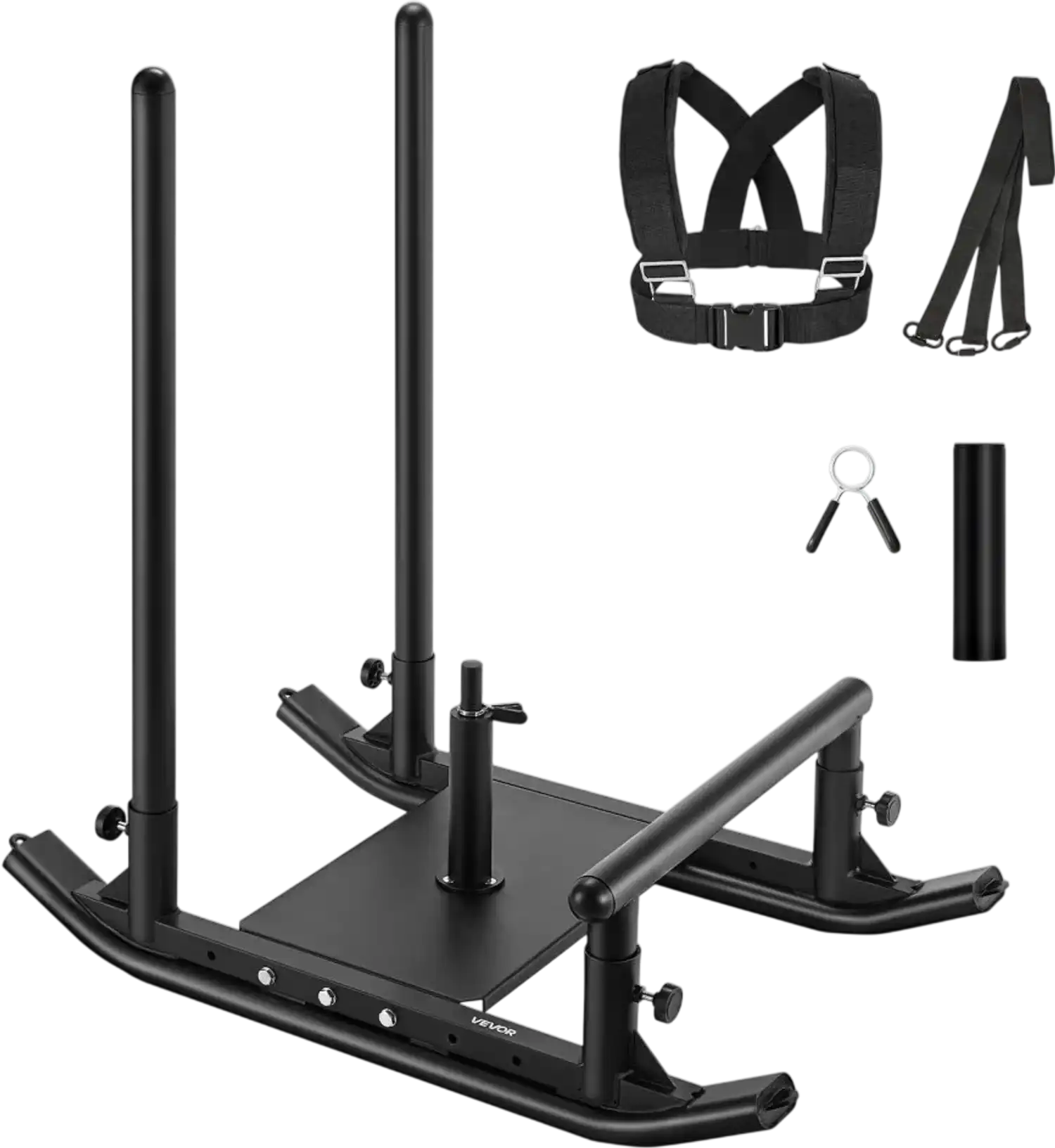 Vevor Weight Sled Fitness Strength Training Push Pull Workout Equipment New