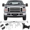 VEVOR Dual Steering Stabilizer, for 2005-2024 Ford F-250/F-350 Super Duty 4WD, Dual Steering Stabilizer Kit Fits with 2 Inches of Suspension Lift or Higher, Enhanced Control and Reduced Vibration