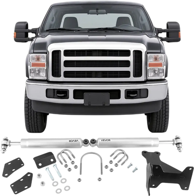 Vevor Dual Steering Stabilizer Ford F-250/F-350 Super Duty 4WD 2005-2024 New