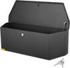 VEVOR Trailer Tongue Box, Carbon Steel Tongue Box Tool Chest, Heavy Duty Trailer Box Storage with Lock and Keys, Utility Trailer Tongue Tool Box for Pickup Truck Bed, RV Trailer, 36"x12"x12"