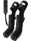 VEVOR Leg Compression Massager 9 Intensities Air Compression Leg Massager, For Daily Relaxation, 6 Massage Modes, 3 Heat Settings, Auto Shut-Off Timer, Adjustable Fit, with Storage Bag and Adapter