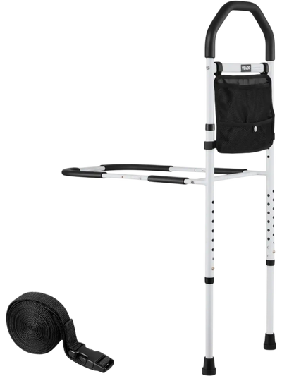 Vevor Bed Rail Adjustable Bedside Assist Rail for Elderly New