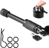 VEVOR Trailer Hitch Lock, 5/8-inch Diameter, Locking Receiver Pin with 2 Keys and 4 O-Rings, Weatherproof Anti-Theft Tow Lockable Pin with Dust, Mud & Gunk Protection, Fits for Truck, Boat, Bike, Car