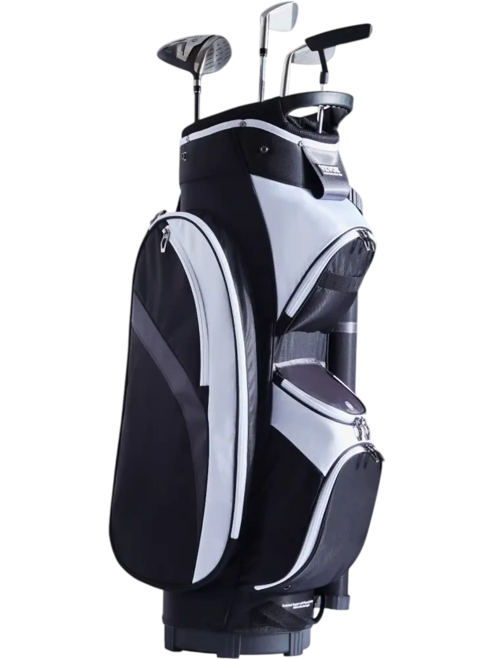 VEVOR Golf Cart Bag with 14 Way Organizer Divider Top, 36” Multiple Pockets Premium Nylon Cart Bag, Durable Golf Bags with Handles & Dust Cover & Detachable Straps for Men & Women, Black Color-Block
