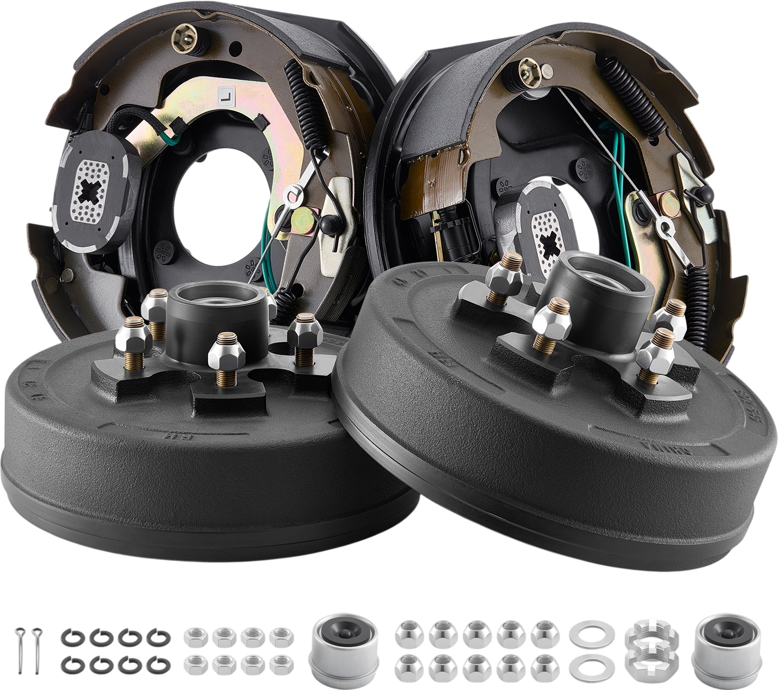 Vevor Electric Trailer Brake Assembly 10 x 2.25 in. Self-Adjusting for 3500 lb. Axle New