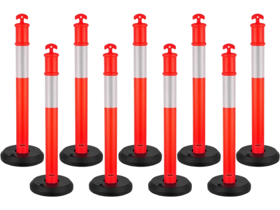 Vevor Delineator Posts 9-Pack 48
