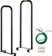 VEVOR Dolly Converter 13 Inch Width x 38 Inch Height Steel Converter Arms 250LBS Capacity Panel Dolly Handling Equippment