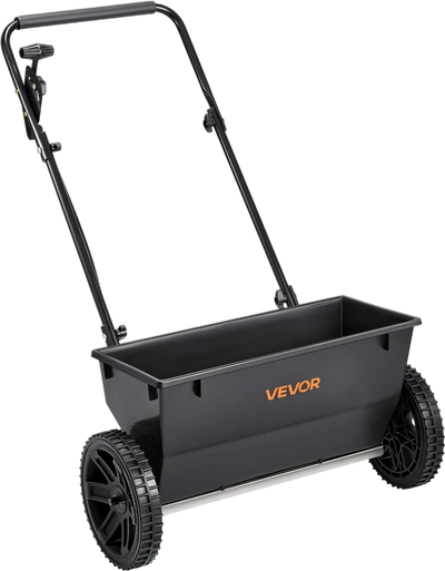 Vevor Spreader Walk-Behind Lawn Drop Spreader 50 lbs 18