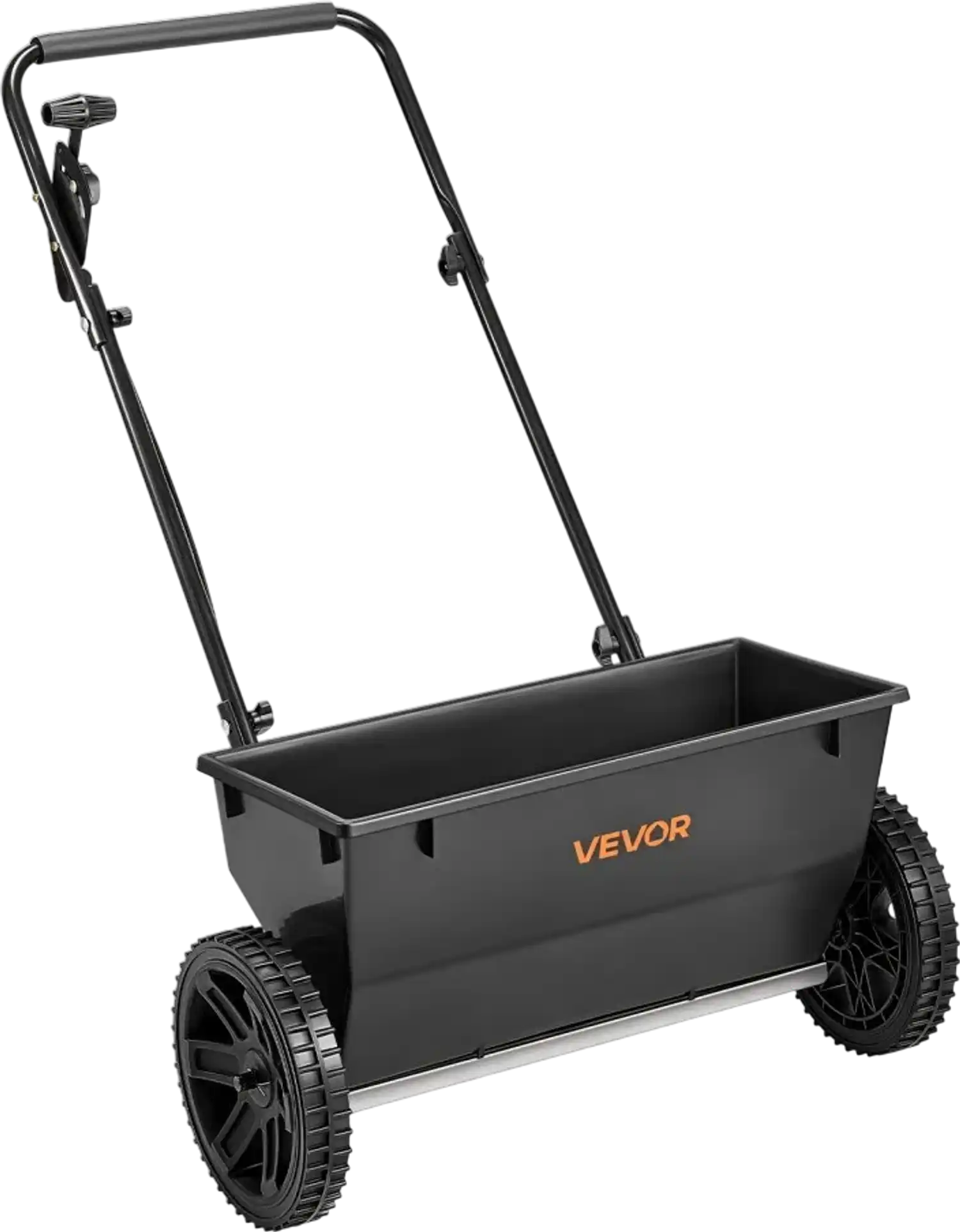 Vevor Broadcast Spreader 50 lbs Walk-Behind Push Drop Lawn Spreader New
