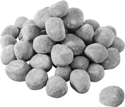 Vevor Ceramic Fire Pebble Stones 1-2