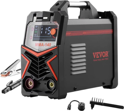 Vevor Welder 140A 4-in-1 Dual Voltage MMA Stick DC Pulse TIG Lift TIG LED Display New