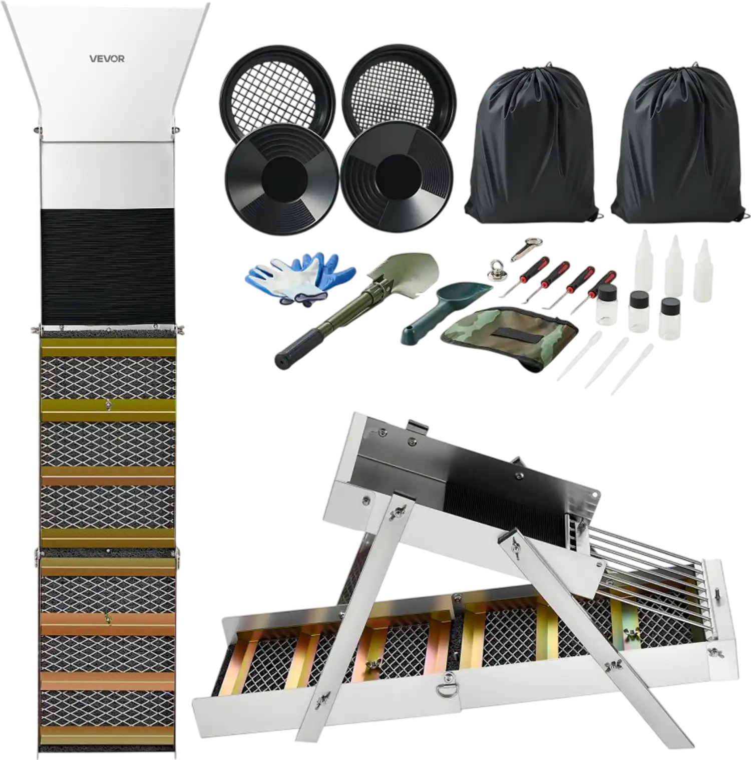 Vevor Highbanker Gold Panning Kit 50
