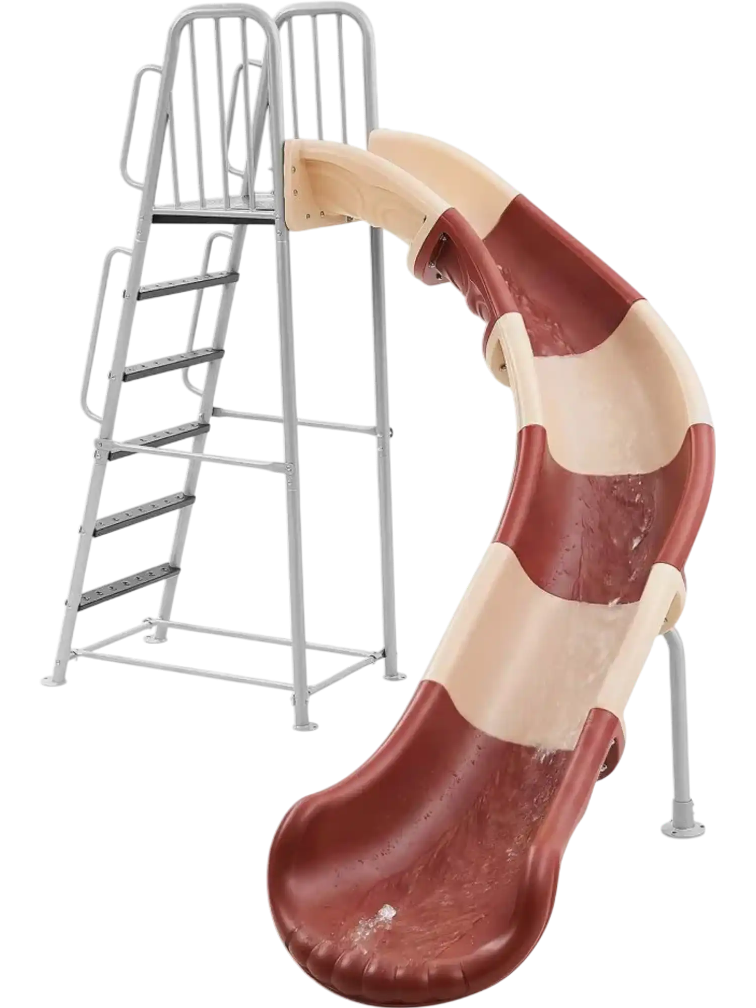 Vevor Water Slide 11.5' Outdoor Waterslide with Adjustable Sprinkler and Ladder New