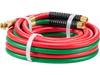 VEVOR Oxygen Acetylene Hose, 1/4-Inch x 15FT Oxy Acetylene Hose with 9/16"-18 B Fitting, 300PSI T Grade Welding Cutting Torch Twin Hose, Compatible with Oxygen, Acetylene, Propane and Other Fuel Gases