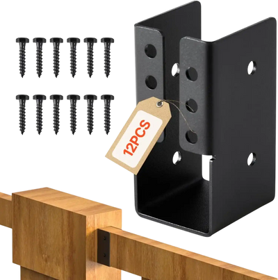 Vevor Joist Hanger 2x4 Concealed-Flange Outdoor Bracket Set 12 Pcs New