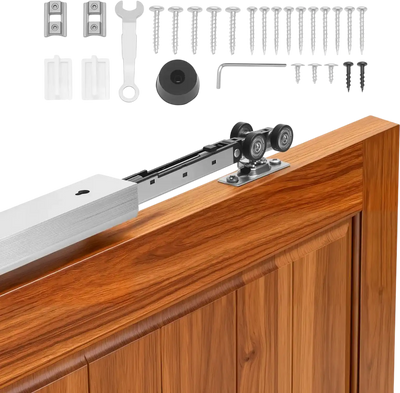 VEVOR Sliding Pocket Door Hardware Track Kit, 68.74