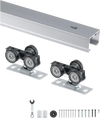VEVOR Sliding Pocket Door Hardware Track Kit, 4.73 ft Heavy Duty Pocket Door Hardware Kit, Commercial Grade Pocket Door Hardware and Track Set for 24"-30" Wide Single Door, Smoothly and Easy to Install