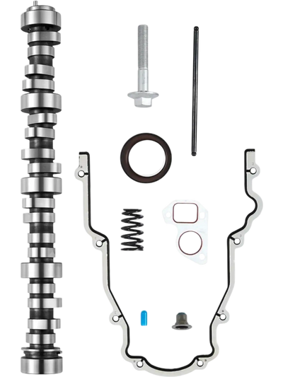 VEVOR LS Truck Cam Kit, 9-Piece Set, Includes Timing Gasket, Pushrods Springs & Seals, Compatible with 1999-2013 GM Gen3/4 Norris Trucks, Fits 4.8L, 5.3L, 6.0L, 6.2L LS Engines, OE 12625437 SP011-16
