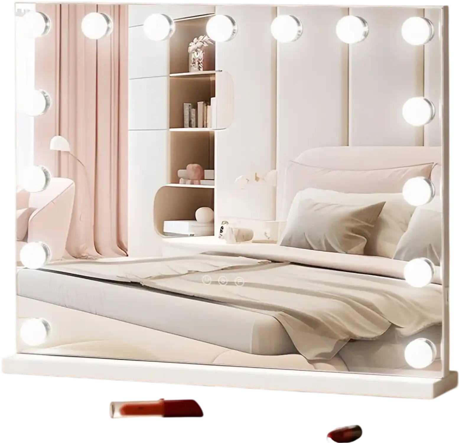 Vevor Vanity Mirror Hollywood Lights USB Desktop Wall-Mount 22.8