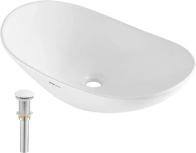 VEVOR Oval Vessel Sink, 23.3