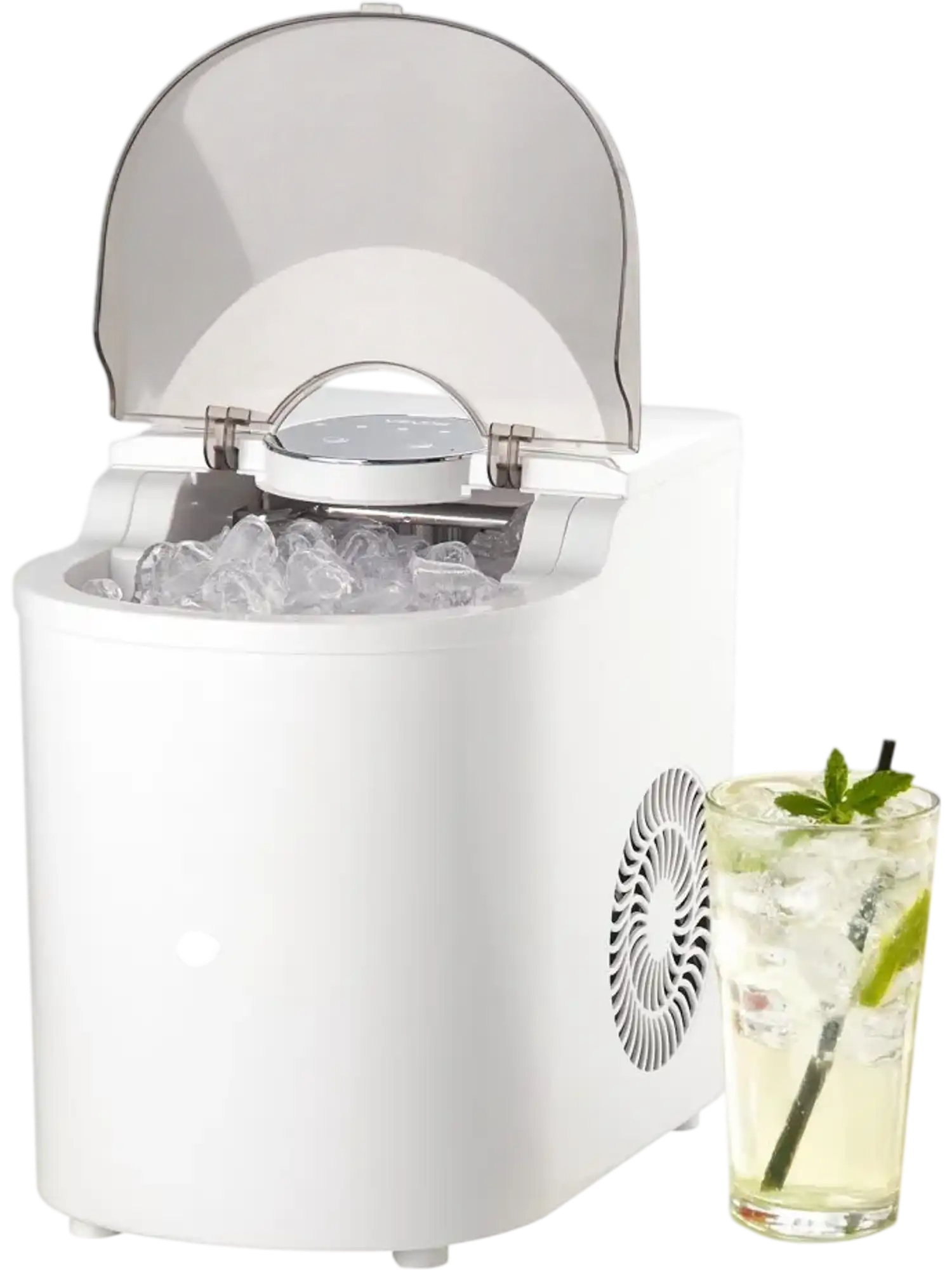 Vevor Ice Maker Countertop Portable Self-Cleaning 26 lbs/Day Bullet Ice Machine New