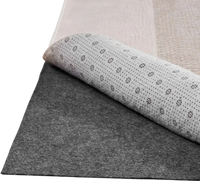VEVOR Rug Pad 9 x 12 ft, Non-slip Carpet Area Pad, Rug Mat Padding with Dual Surface Felt Cushion & Rubber Gripper, Hardwood Floor Protection for All Floors, Finishes, Keeps Carpets in Place