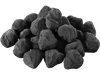 VEVOR Lava Rocks, 1.2-2.0 inch 25 Pcs Fire Stones Lava Rocks For Fire Pit, Reusable Fire Pit Stones Indoor and Outdoor Use, Decorative Firepit Rocks for Propane/Gas Fireplace,Stove,Courtyard,Camping