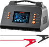 VEVOR Smart Battery Charger 25A 6V 12V 24V for Lithium LiFePO4 Lead-Acid, Compatible with Cars Motorcycles Mid-Size RVs, Trickle Charging Maintainer Desulfator, Charger with 3.8 Inch LCD Display