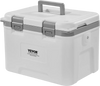 VEVOR Portable Cooler, 21 QT Hard Cooler with Ice Retention, Heavy-Duty Handles and Strap, Lightweight Rigid Material Insulated Portable Cooler, Suitable for Family Picnics and Short Trips