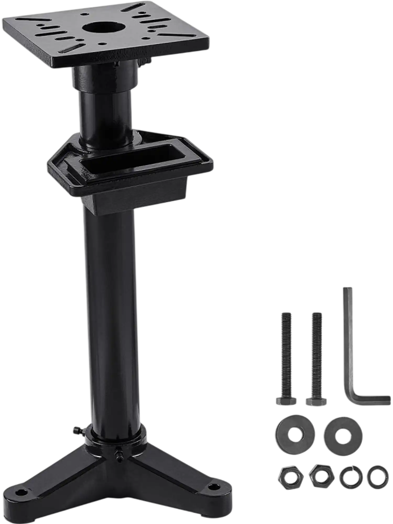 Vevor Bench Grinder Stand Heavy-Duty Floor Pedestal with 10.6