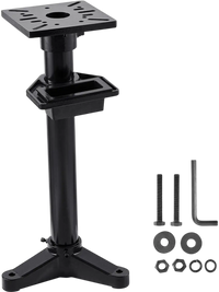 VEVOR Bench Grinder Stand, Heavy-Duty Bench Grinder and Vise Floor Pedestal with 10.6