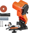 VEVOR Electric Chainsaw Sharpener, 85W Bench Saw Chain Sharpener 5000RPM, Professional Chainsaw Sharpening Tool with 2 Grinding Wheels for Woodworking, Logging, Gardening