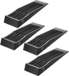 VEVOR Car Ramps, 4 PCS 20000 lbs GVW Capacity, 2.56 in Lift Height, Portable Low Profile Car Service Ramps for Home Garage Maintenance & Oil Changes, Heavy Duty for Low Chassis Vehicle & Support Jack
