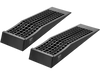 VEVOR Car Ramps, 2 PCS 20000 lbs GVW Capacity, 2.56 in Lift Height, Portable Low Profile Car Service Ramps for Home Garage Maintenance & Oil Changes, Heavy Duty for Low Chassis Vehicle & Support Jack