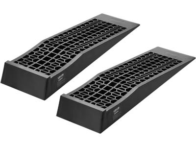 VEVOR Car Ramps, 2 PCS 20000 lbs GVW Capacity, 2.56 in Lift Height, Portable Low Profile Car Service Ramps for Home Garage Maintenance & Oil Changes, Heavy Duty for Low Chassis Vehicle & Support Jack
