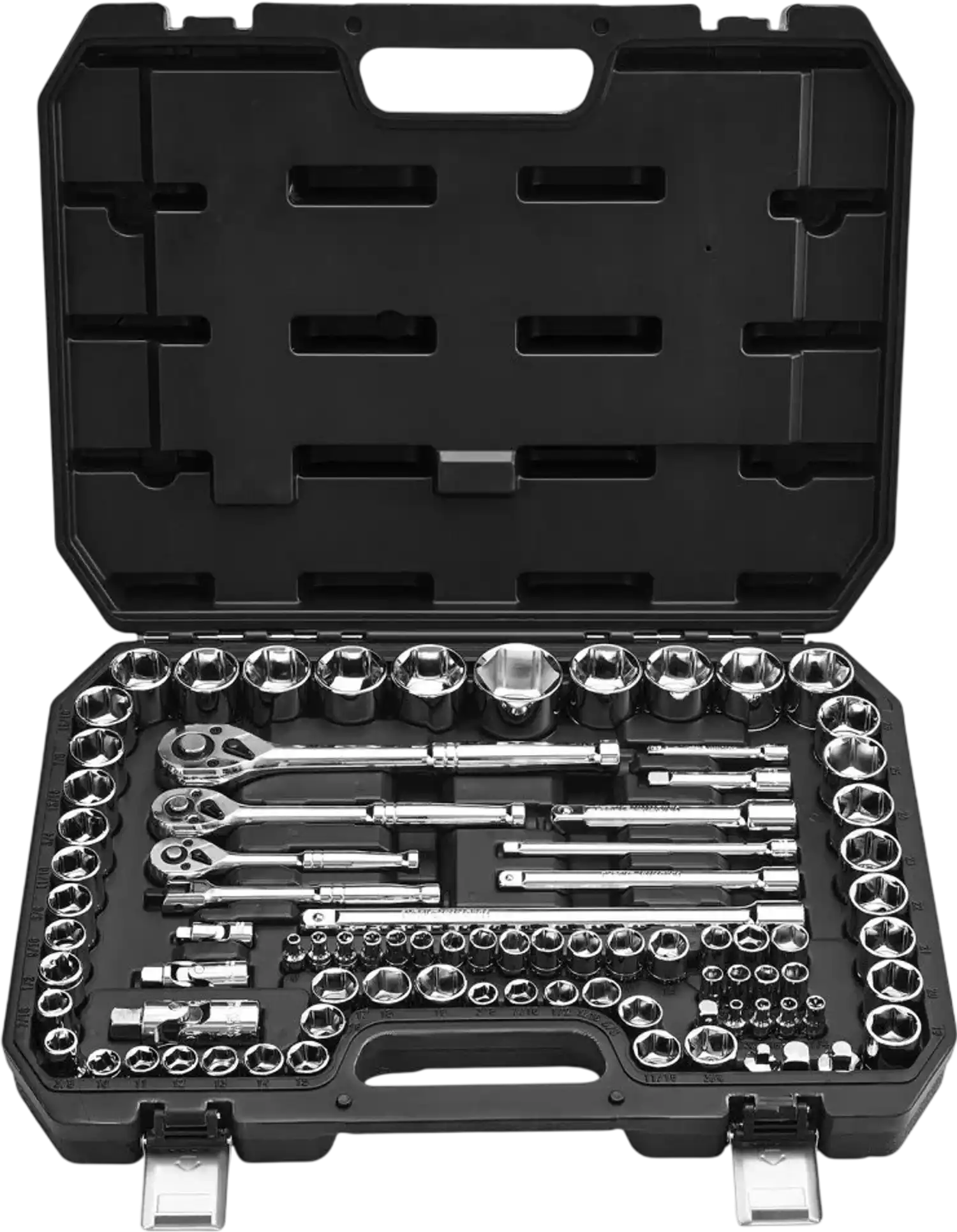 Vevor Socket Set 86-Piece SAE & Metric Drive Ratchet Tool Kit New