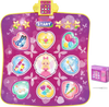 VEVOR Dance Mat, 9-Button Dance Mixer Rhythm Step Play Mat, Electronic Dance Pad with 3 Game Modes, Adjustable Volume, Built-in Music, 8 Challenge Levels, Birthday Toys Gifts for 3+ Year Old Girls