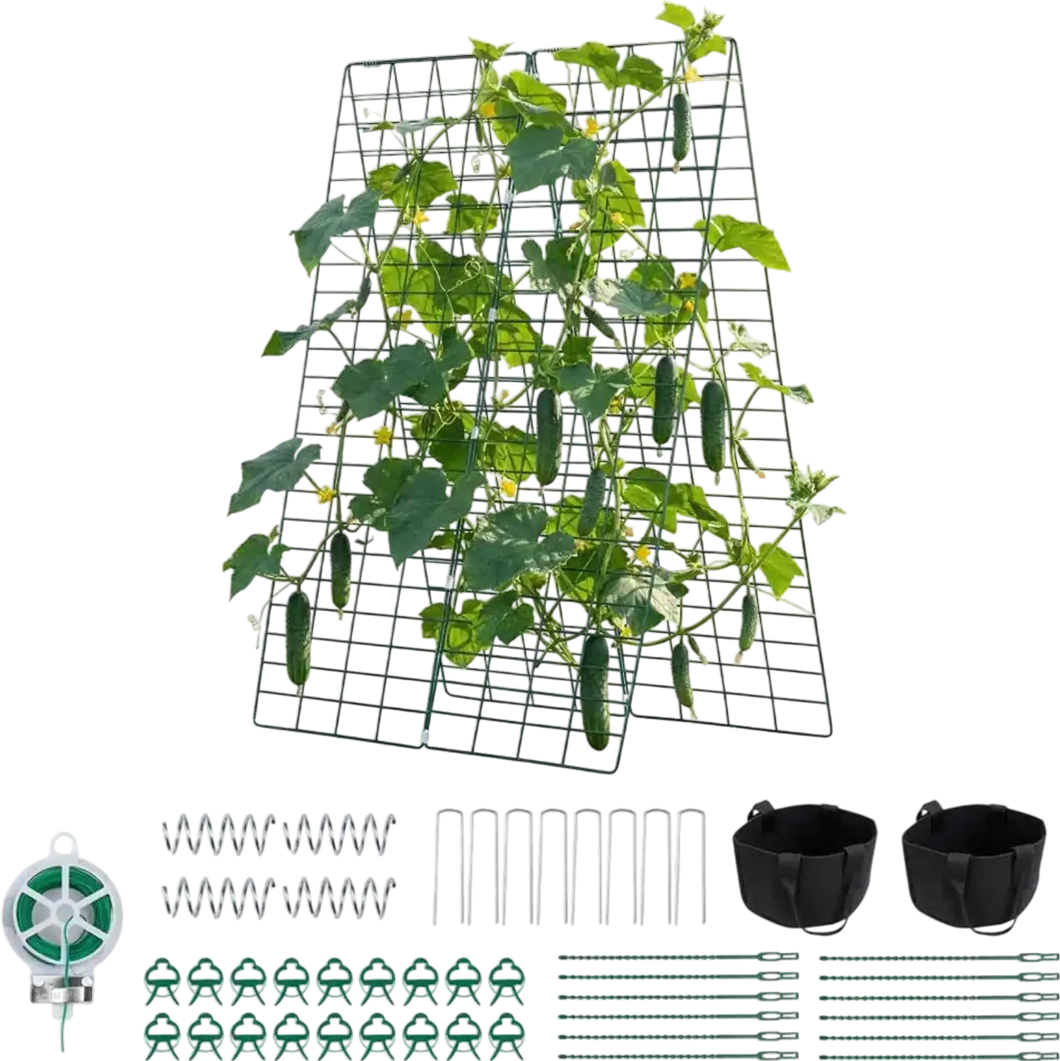 Vevor Cucumber Trellis A-Frame Garden Trellis 4-Pack 46