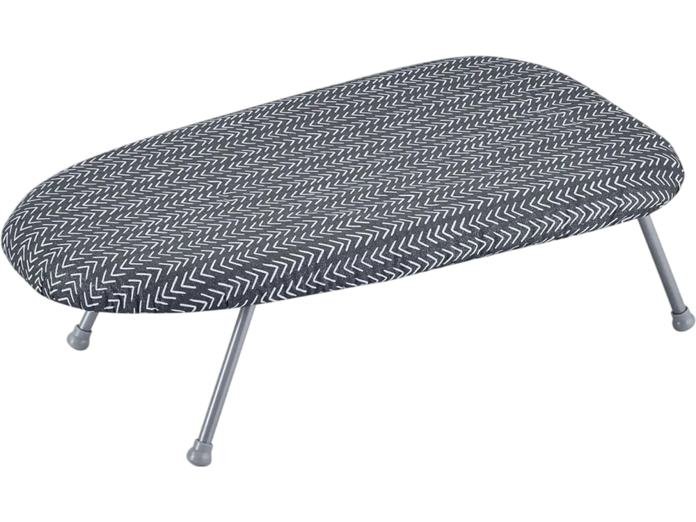 VEVOR Tabletop Ironing Board 23.4 x 14.4, Small Iron Board with Heat Resistant Cover and 100% Cotton Cover, Mini Ironing Board with 7mm Thickened Needle Cotton Layer for Small Spaces, Travel Use