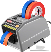 VEVOR Automatic Tape Dispenser Adhesive Electric Tape Cutter Packaging Machine Tape Cutting Machine 6-60mm Tape Width