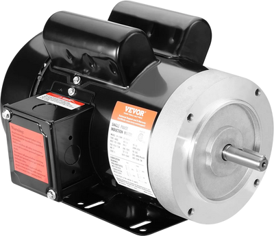 Vevor Electric Motor 1.5 HP 3450 RPM 56C Frame 5/8