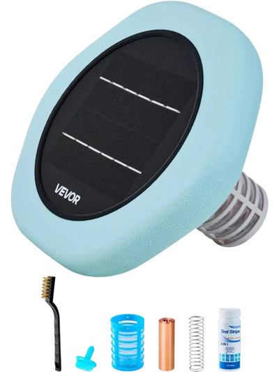 Vevor Pool Ionizer Solar Copper Water Cleaner for Pools & Spas New