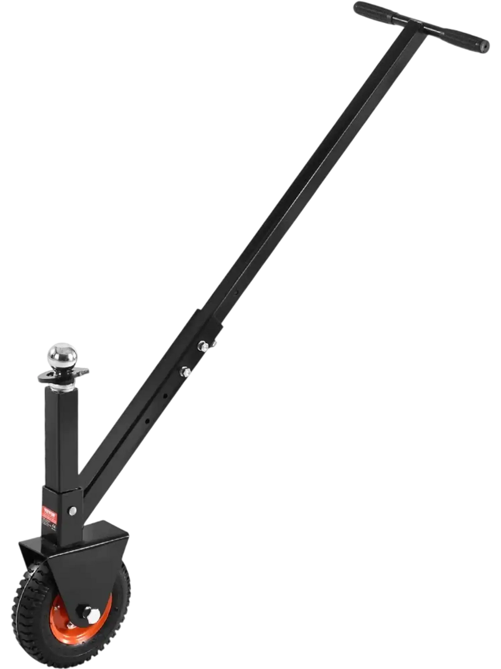 VEVOR Trailer Dolly, 300lbs Tongue Weight Capacity, 16.5 inch and 22 inch Height Adjustable Trailer Dolly, with 1-7/8 inch and 2 inch Balls, 8.5 inch Pneumatic Rubber Tire, for Moving RV Trailer