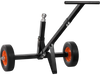 VEVOR Trailer Dolly, 600lbs Tongue Weight Capacity, Carbon Steel Trailer Mover with 1-7/8 in Hitch Ball and 10 in Solid Tires, Portable Tow Dolly for Moving Car RV Boat Trailer