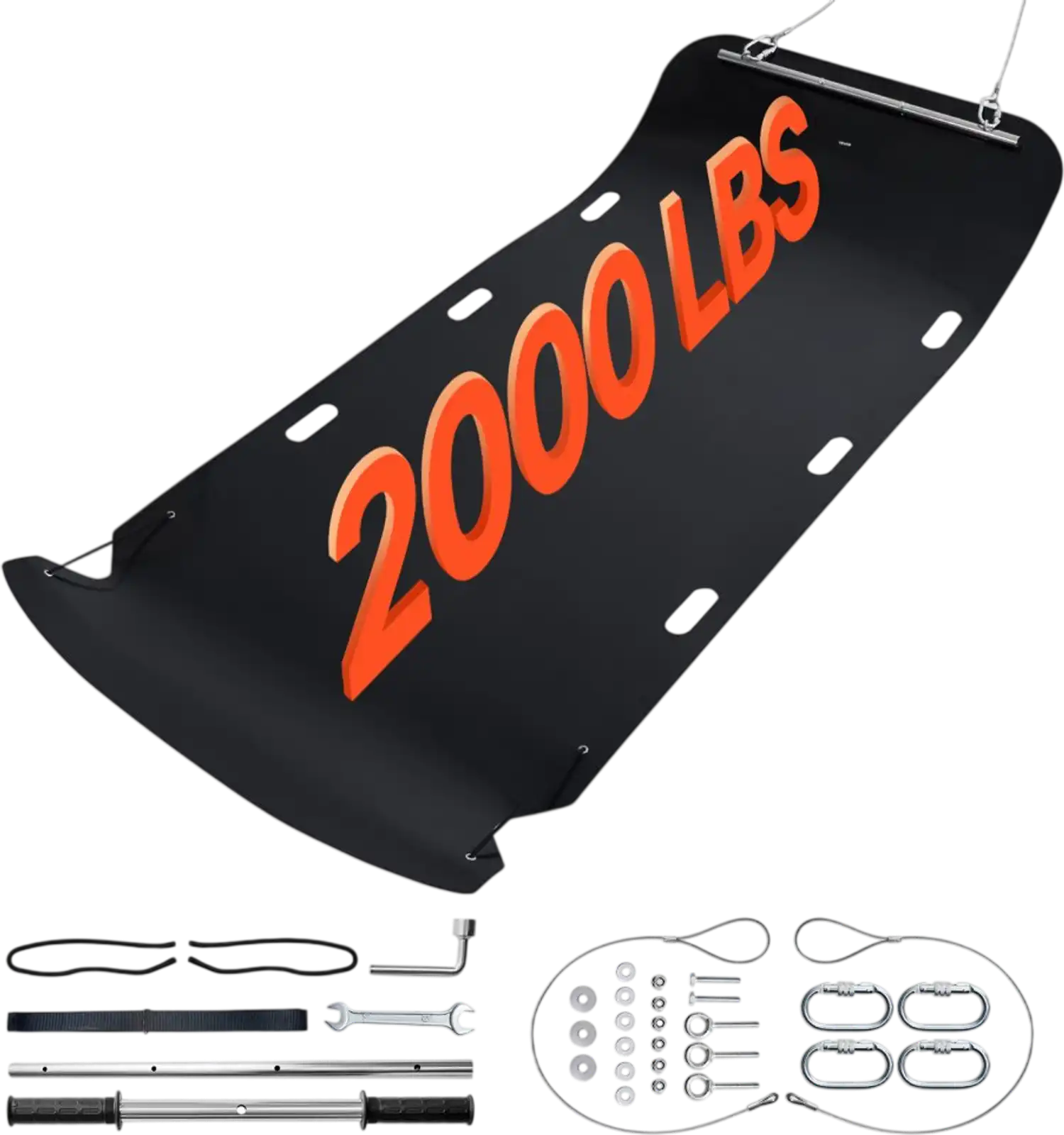 Vevor Utility Sled Heavy-Duty 2000 lbs Yard Drag Sled 110