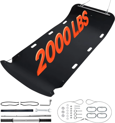 Vevor Utility Sled Heavy-Duty 2000 lbs Yard Drag Sled 110