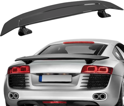 VEVOR GT Wing Car Spoiler, 46.3 inch Universal Spoiler, Compatible with most Sedans and Coupes, High Strength ABS Material, Car Rear Spoiler Wing, Racing Spoiler BGW/JDM Drift Glossy Black