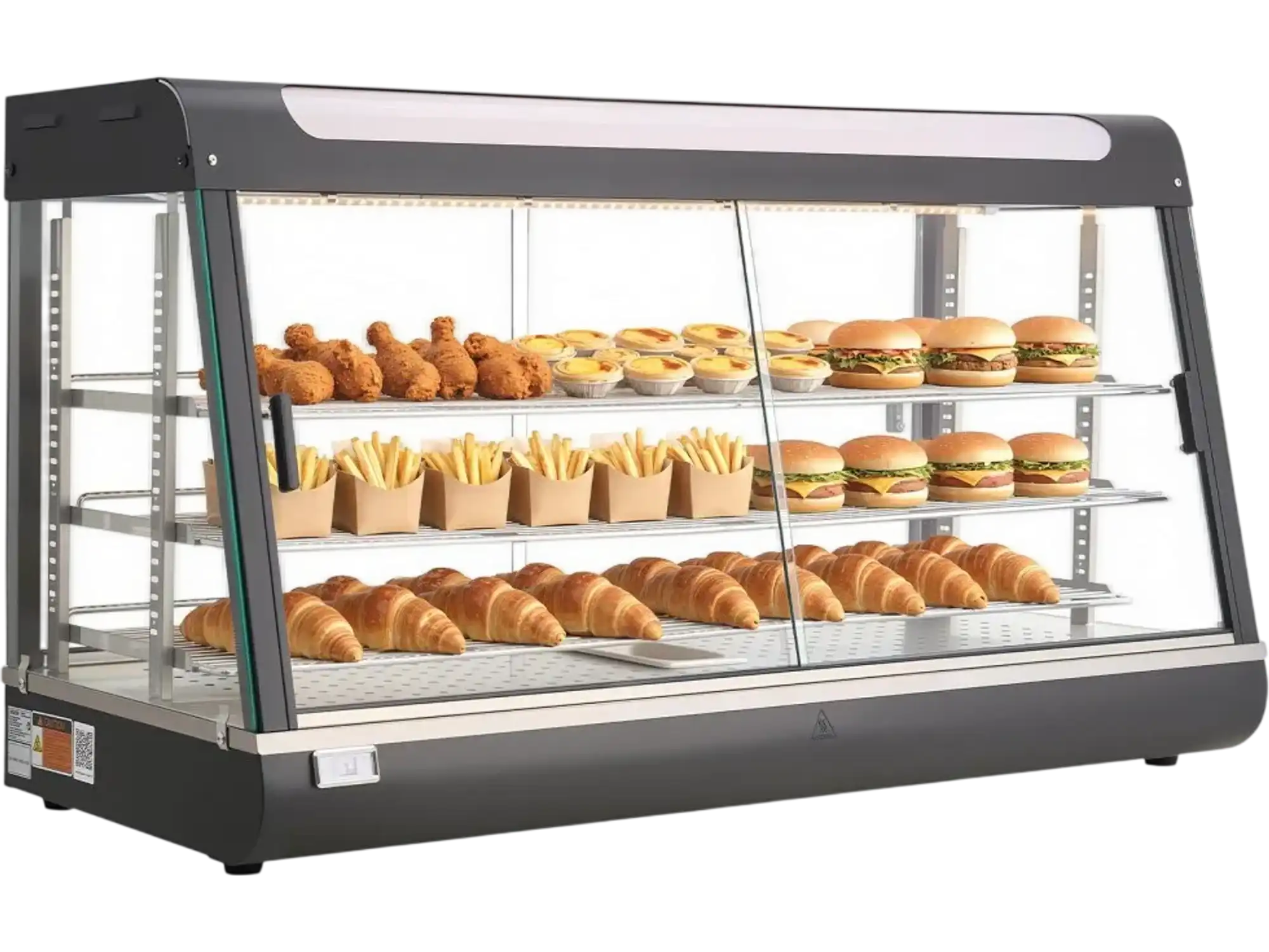 Vevor Food Warmer Display 3-Tier Commercial 48